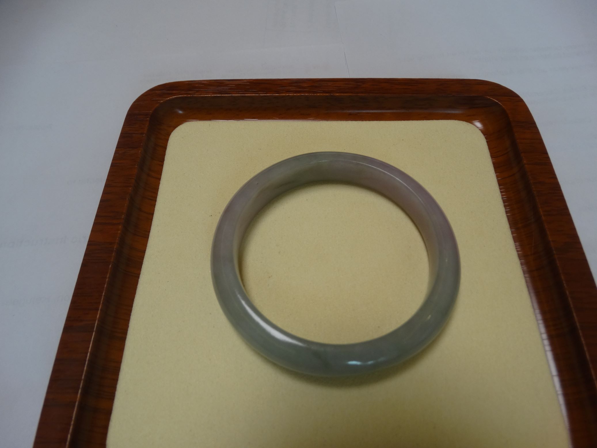 A Class Jade bracelet (Color)